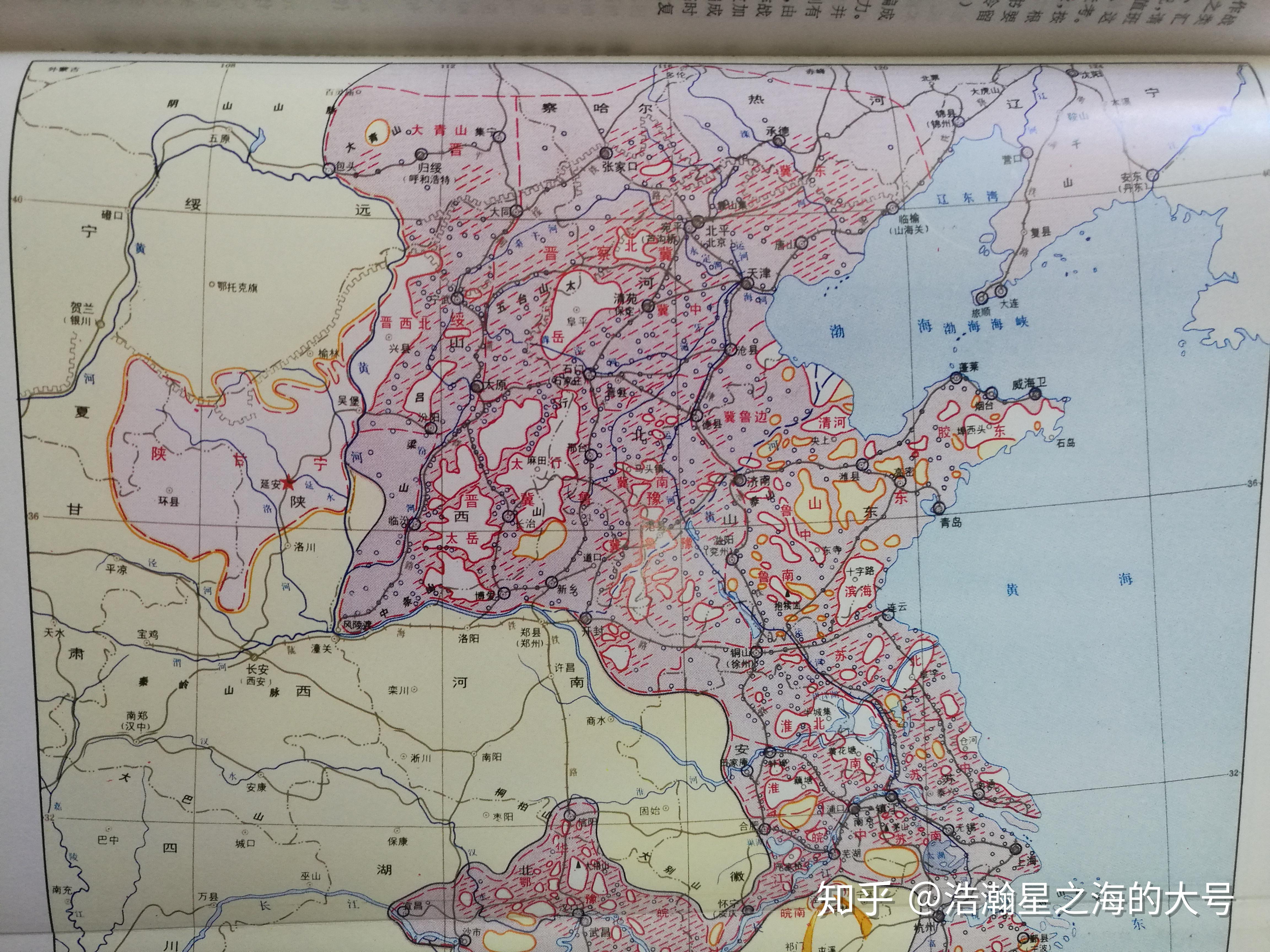 抗日战争时期国统区和沦陷区的统治范围分别是哪些地方?