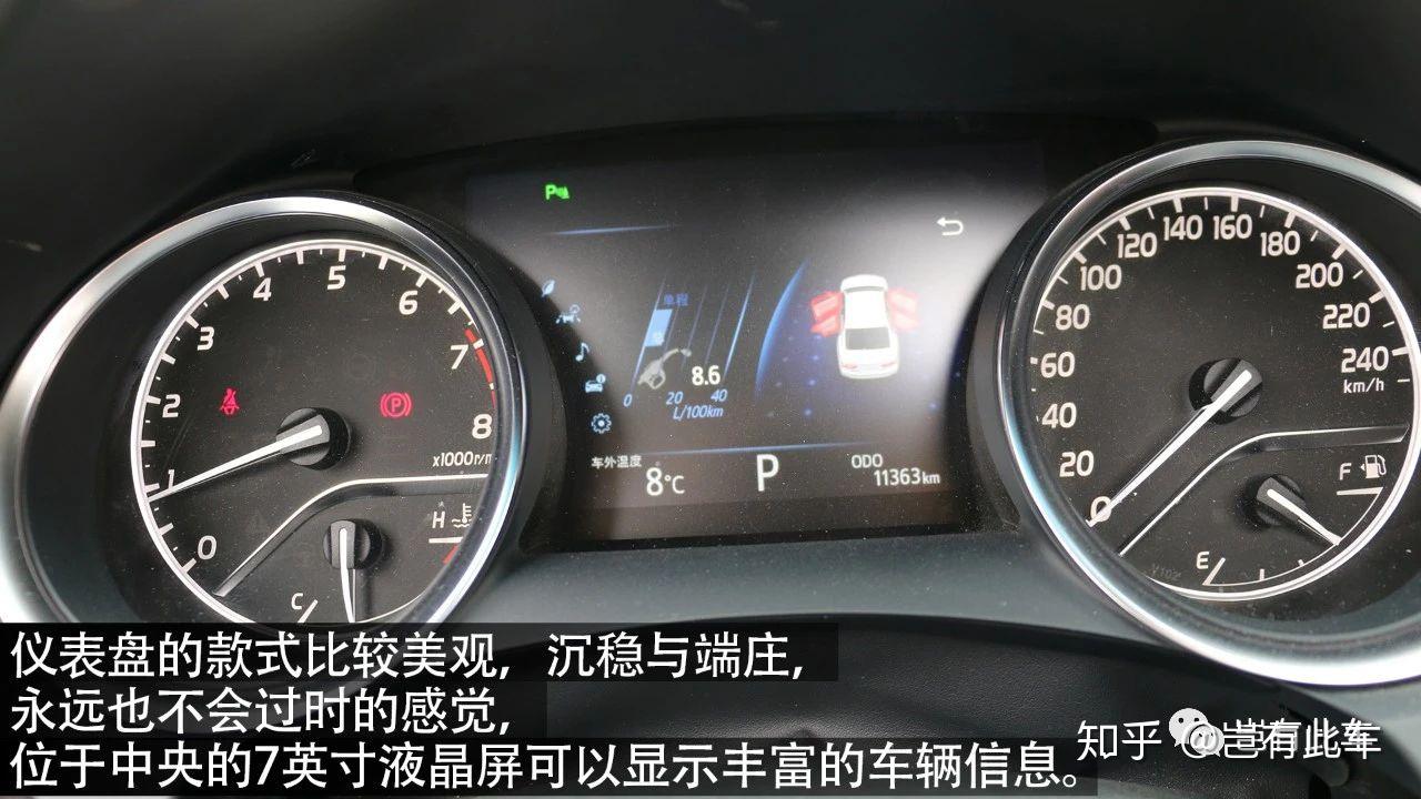 宜静宜动宜驾宜乘实测凯美瑞20g豪华版