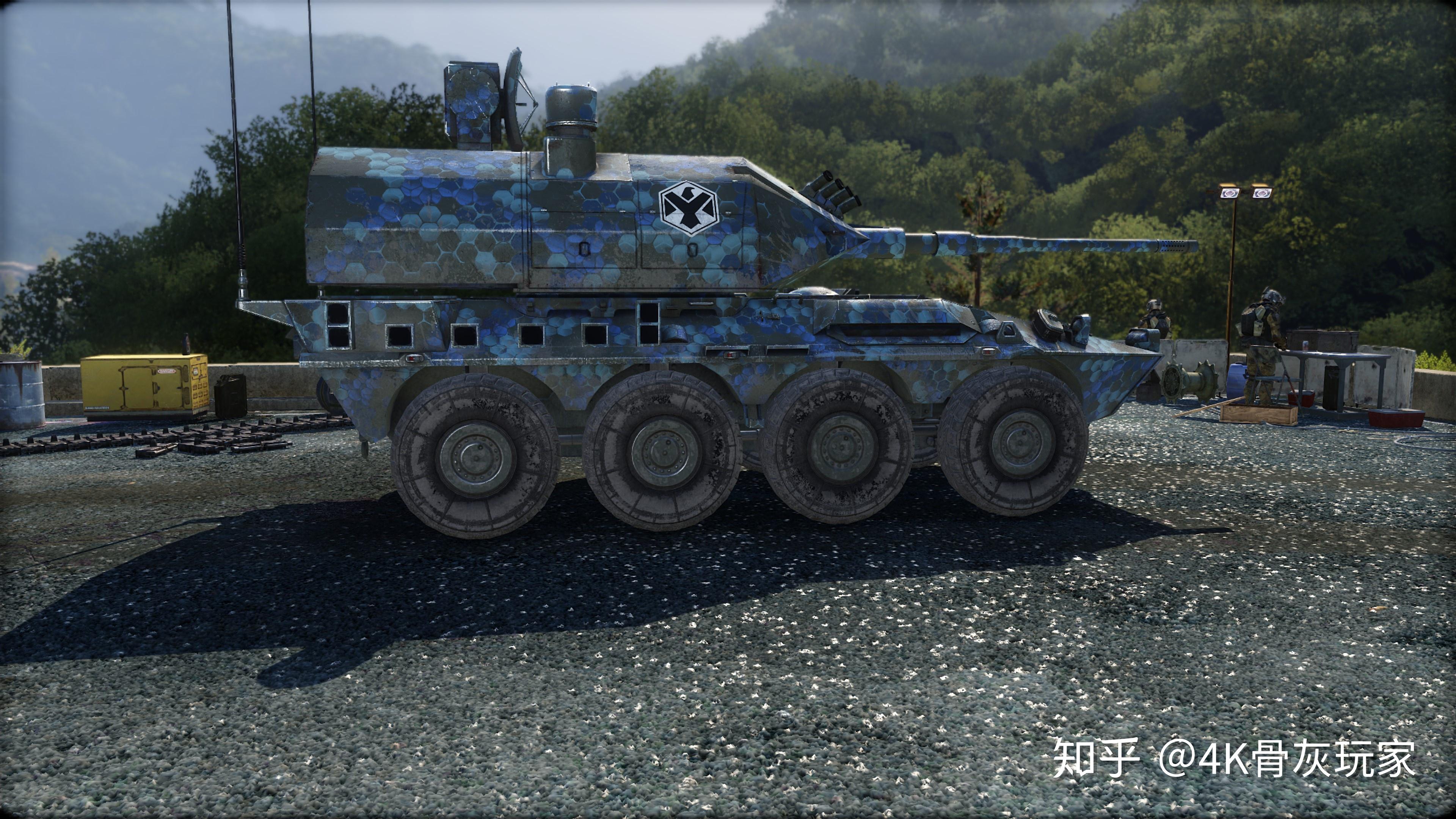 你没见过的另类大脑袋意大利"天龙座"自行防空高炮 |《装甲战争》0.