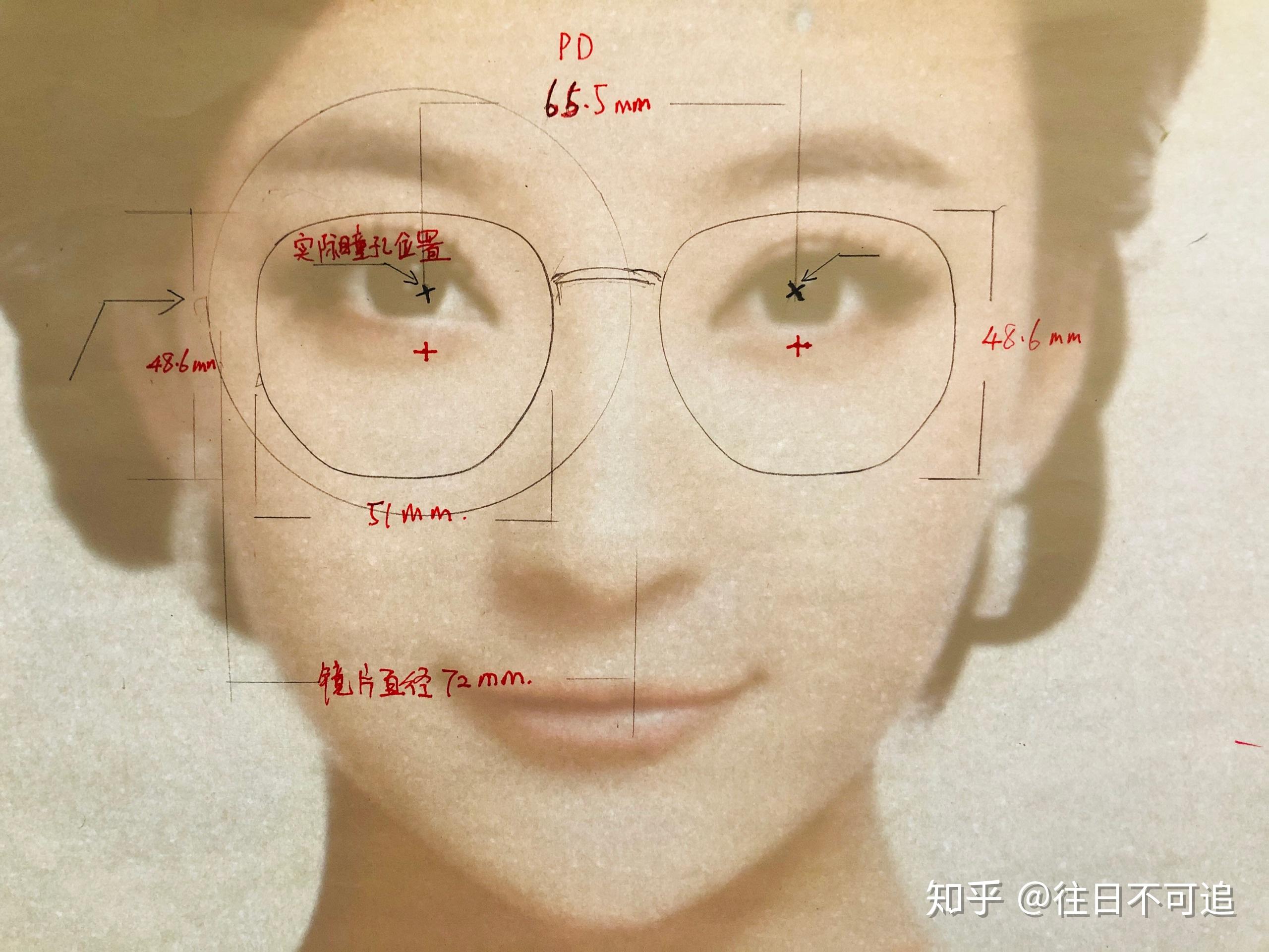 男的62瞳距镜框是5515高度是497镜腿是150加工移心会偏差很远导致不