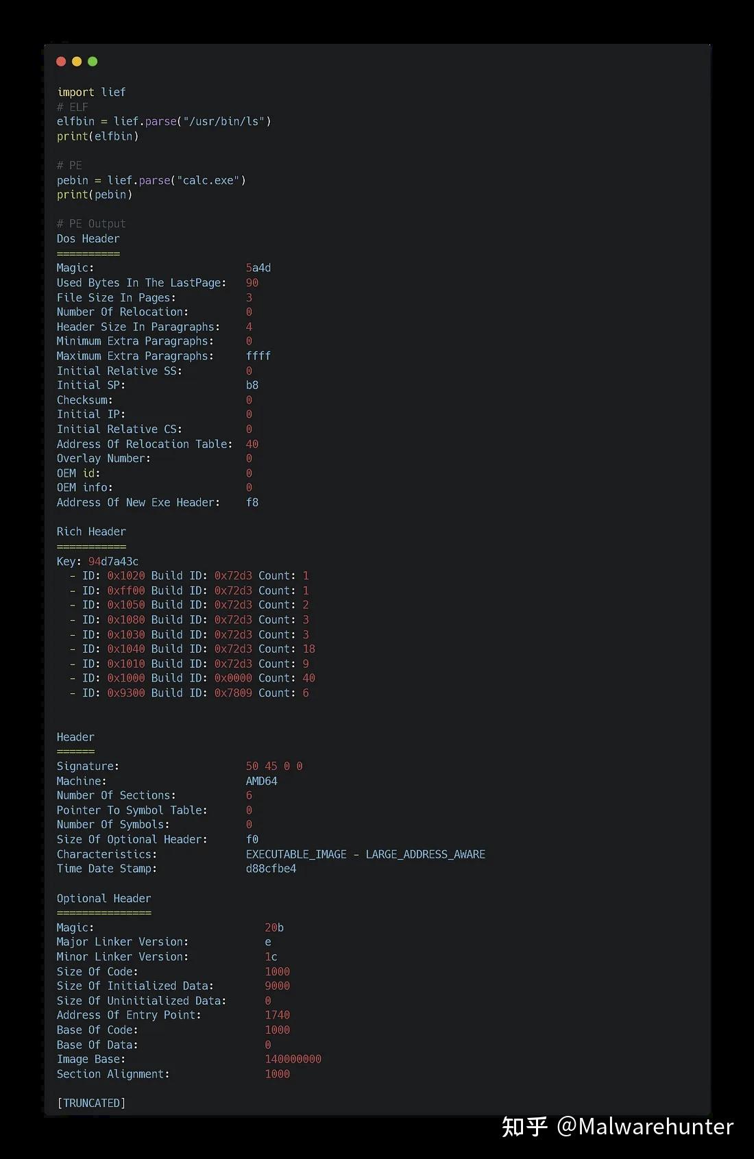 用于恶意软件分析和逆向工程的10个Python库- 知乎