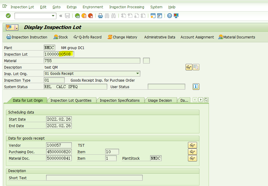 SAP 执行QE01为录入结果直接进入Multiple Specification标签页？ - 知乎