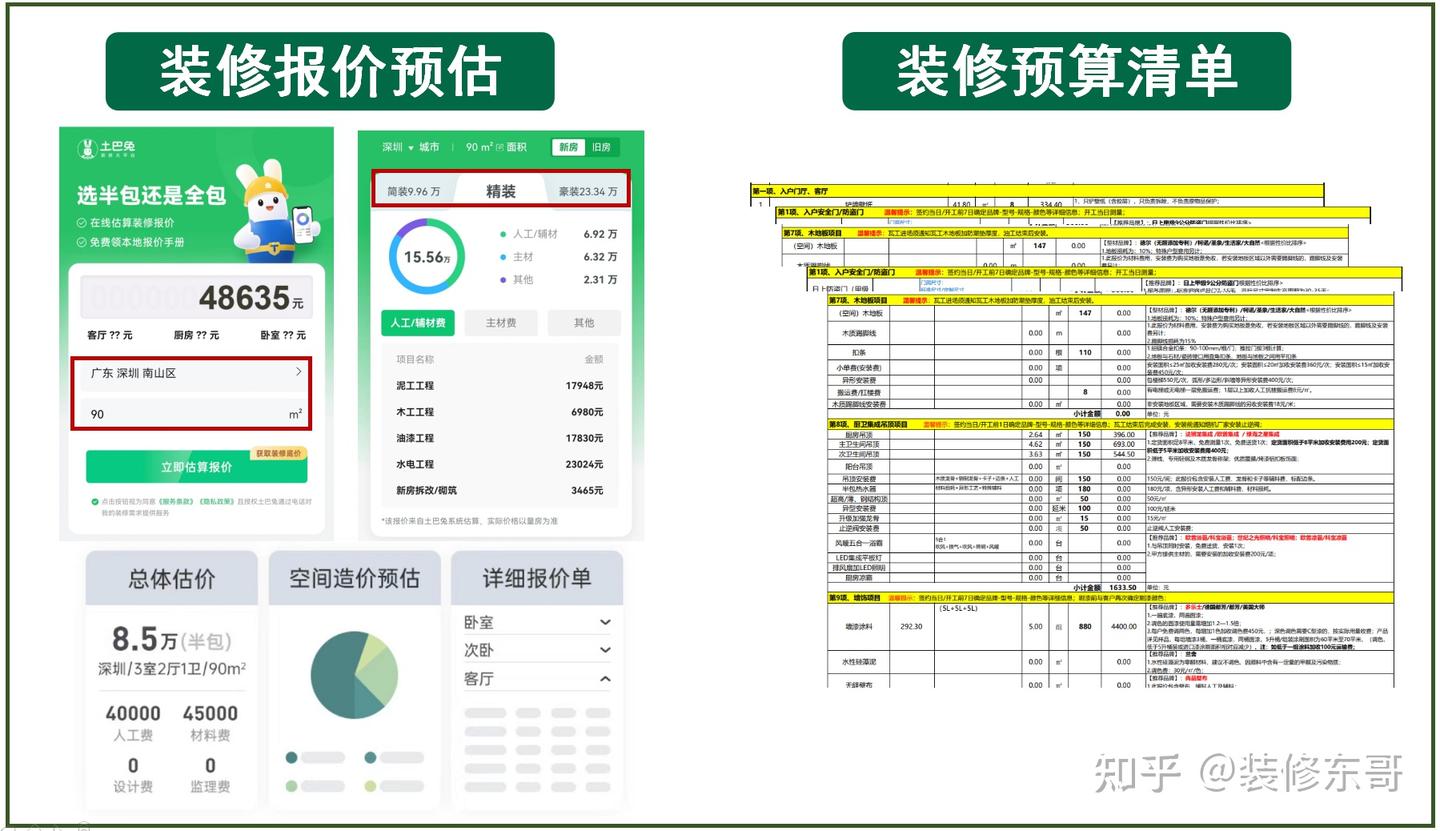 一套建筑面积 140 多平米的房子,花费 12 万元能装修出什么效果? - 知乎