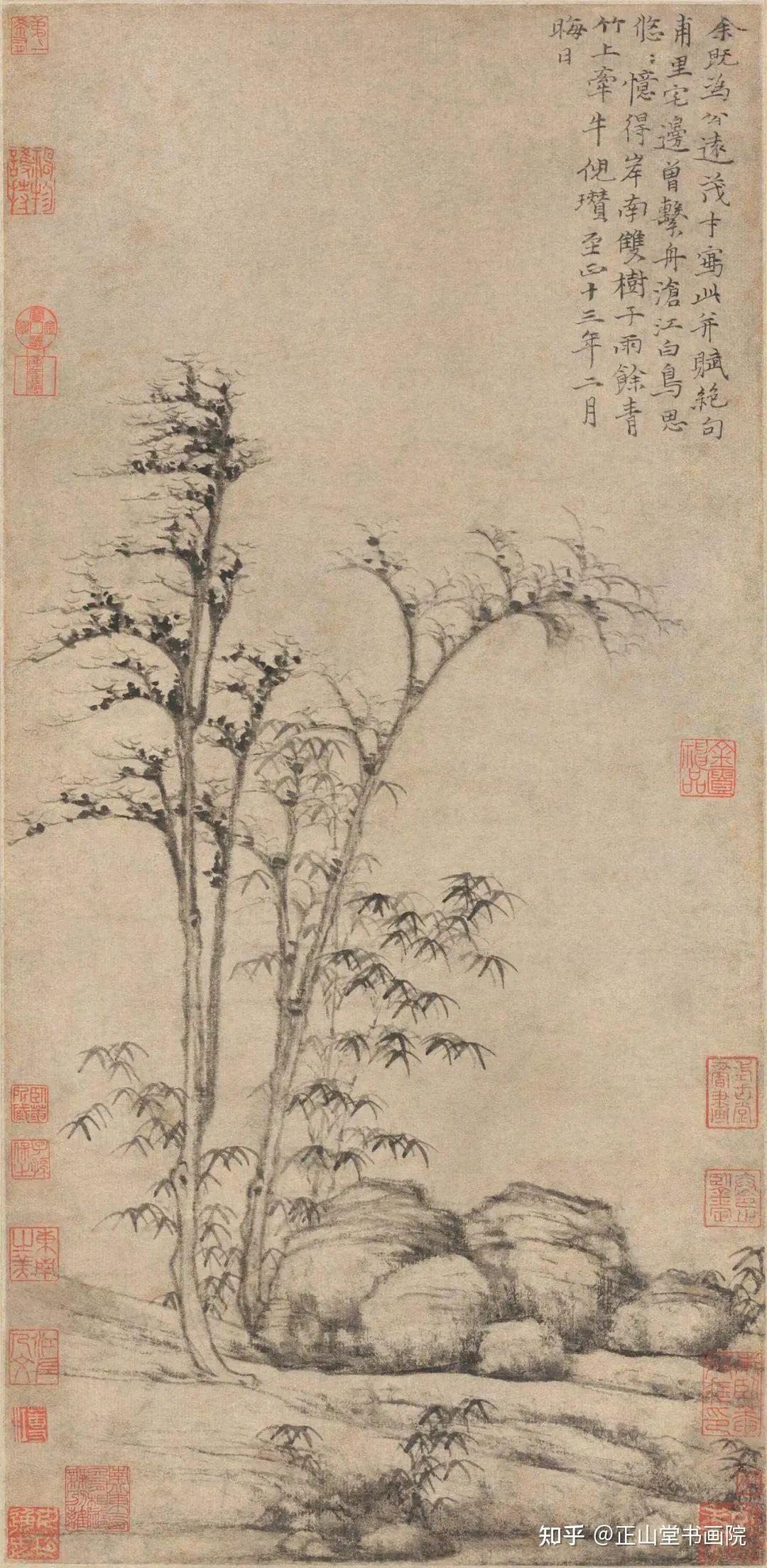 放大看古画 | 古人笔下的树 - 知乎
