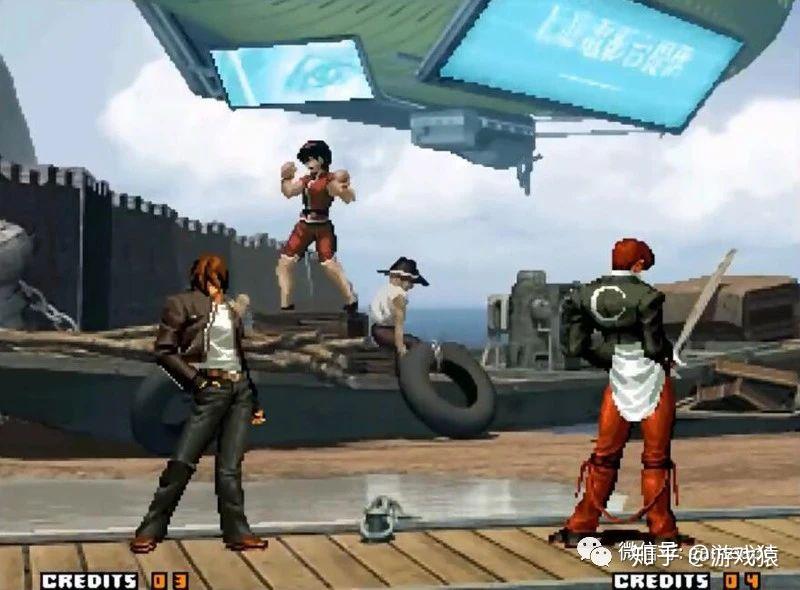 草薙京:你的火焰是什么颜色?kof2001一起说:那还废啥话,开整!