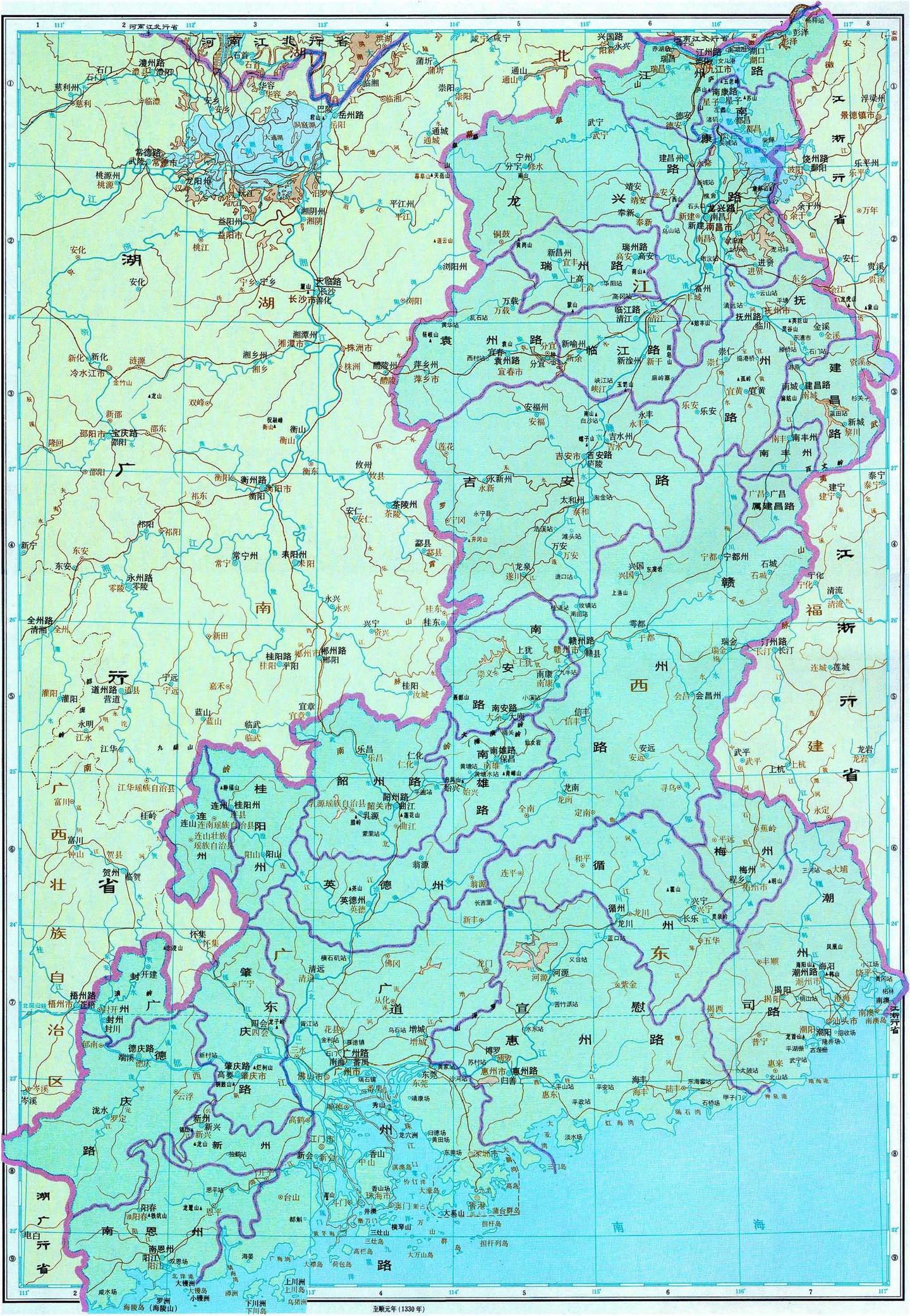 元代疆域与十一行省图文解读,高清地图值得收藏 - 知乎