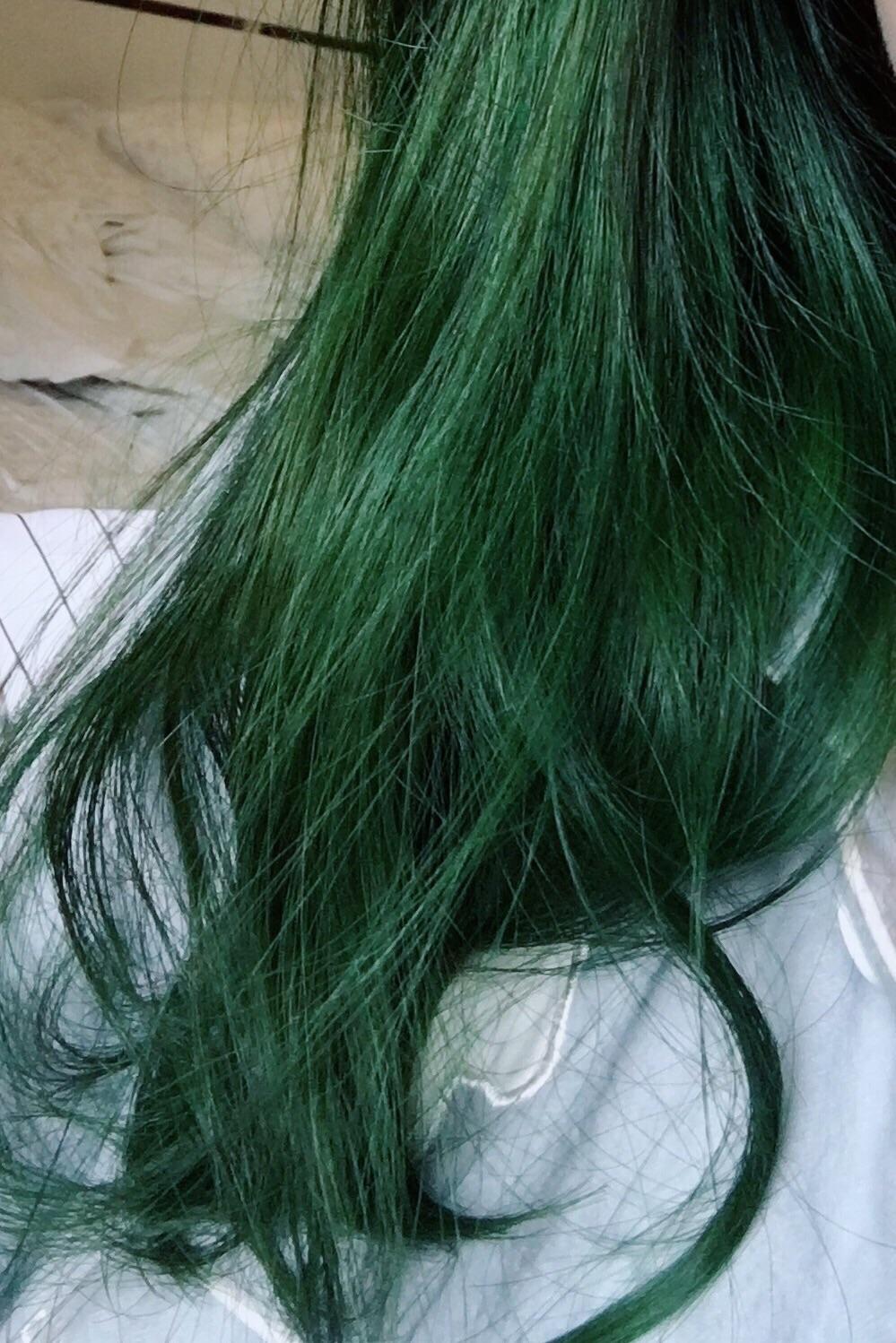 头发染成绿色是怎样一种体验