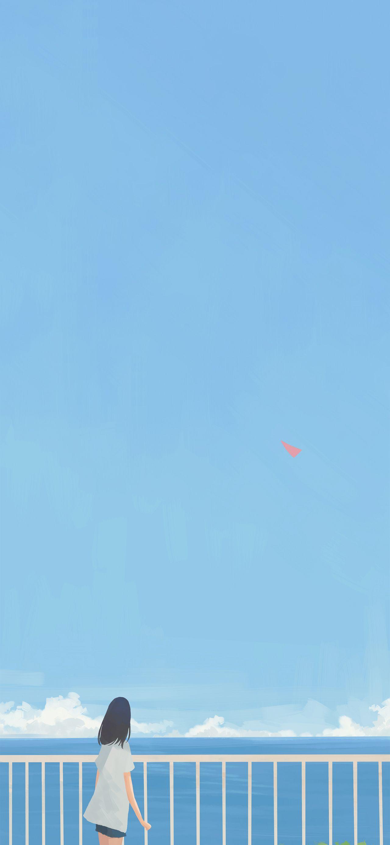 请问大家有没有类似这样的半屏壁纸? - 知乎