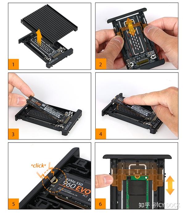 Icy Dock M2固态硬盘转25寸硬盘转接盒 知乎