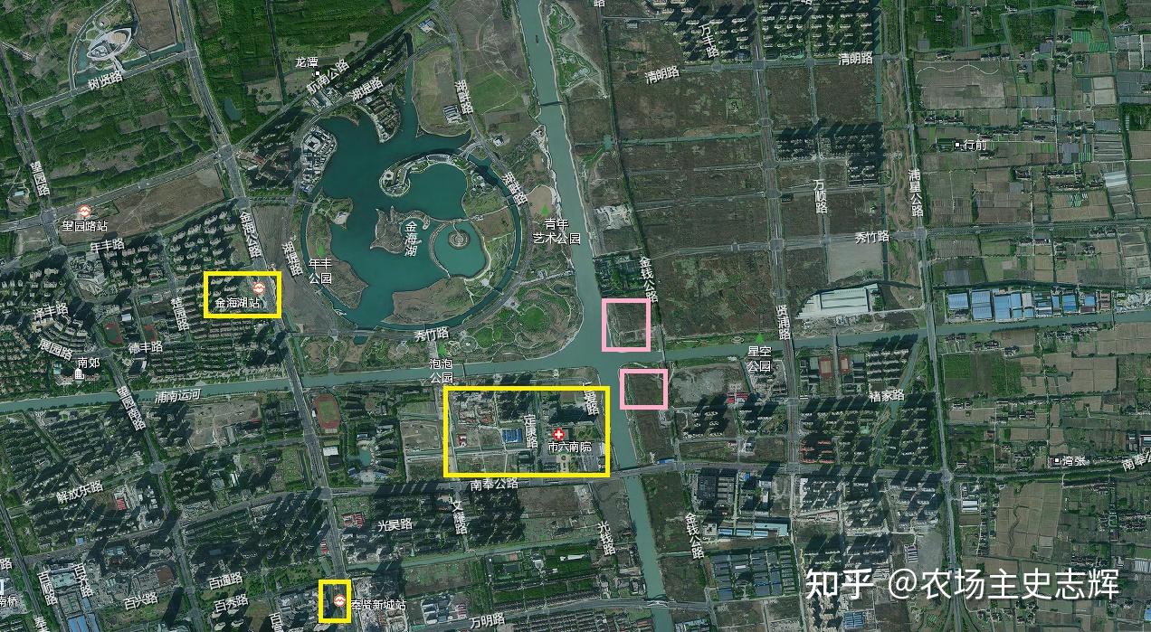 奉贤区:西渡街道 奉贤新城 建设用地收储及项目选址落位 即将进入开发