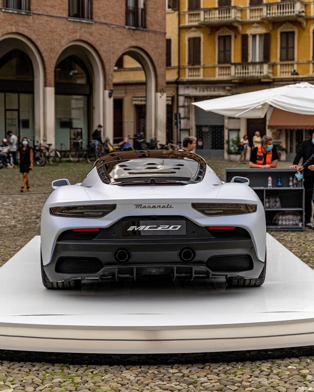 全新玛莎拉蒂mc20海外实车 外观动感犀利/攻击性满格 - 知乎