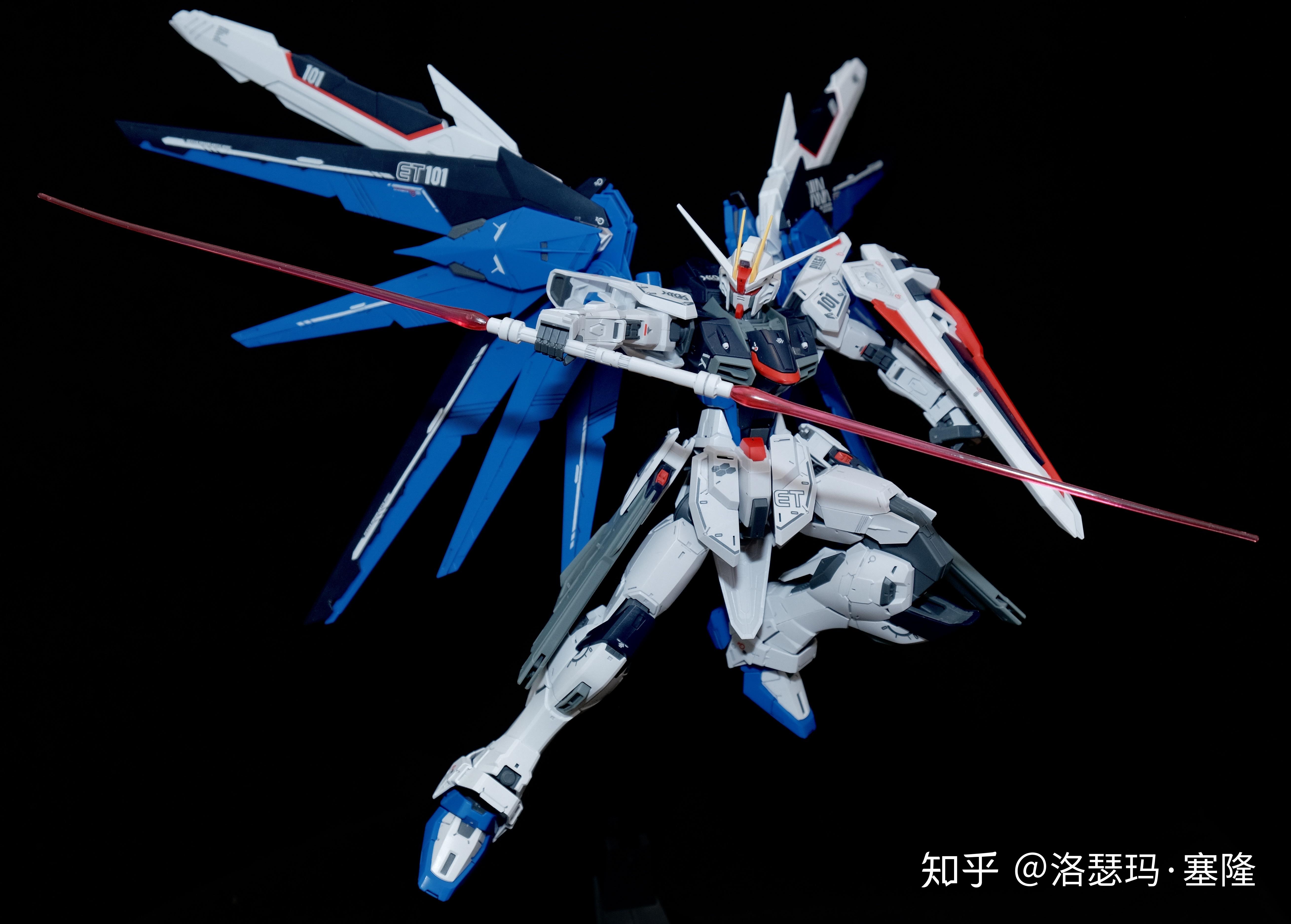 不懂就问,请问各位高达大佬们这个自由2.0那些地方需要渗线的? - 知乎