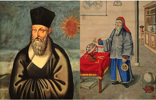 这两个人是来自法国的传教士,一个叫白晋,一个叫张诚.