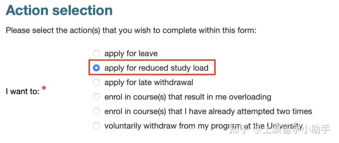 澳国立大学｜最全Reduce Study Load申请课程减负攻略 - 知乎
