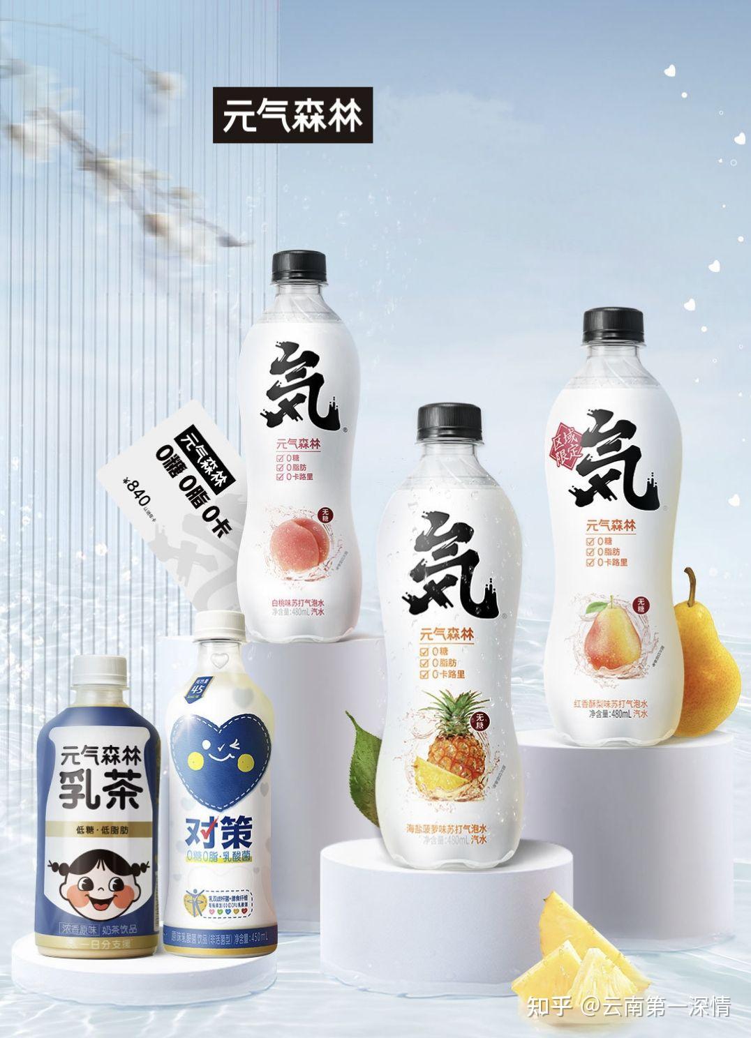 你知道元气森林有多少口味吗友友们都喝过什么样的区域限定口味呢