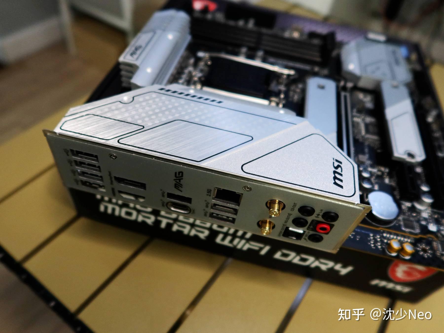 微星b660m迫击炮 wifi d4主板实物解析 - 知乎