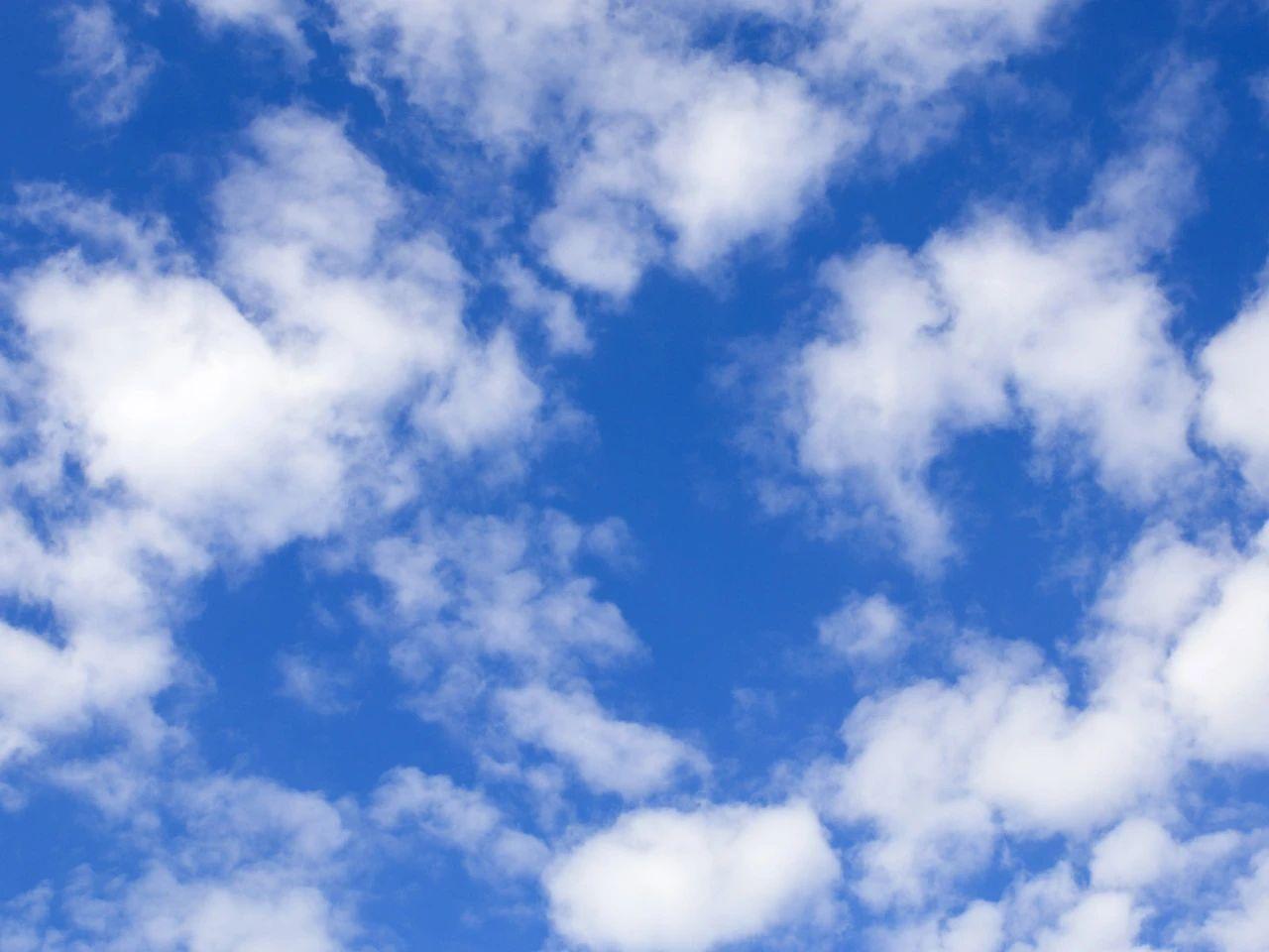 蓝天白云超清背景图图片