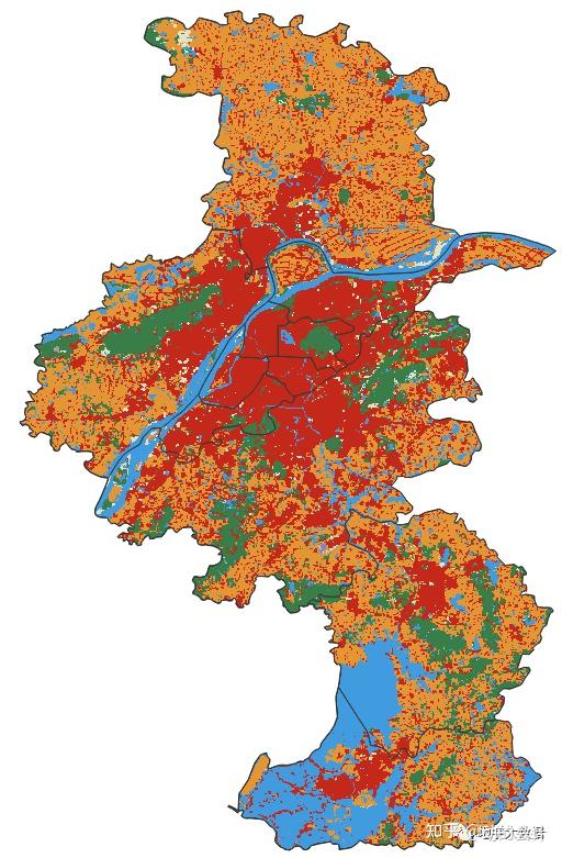 数据分享20172021年全国土地利用分类数据精度为10m