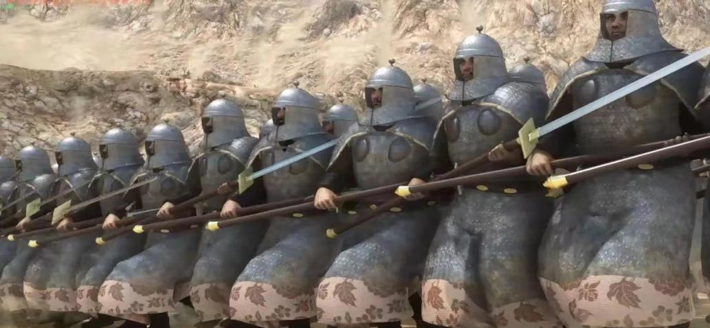 唐军步兵陌刀阵