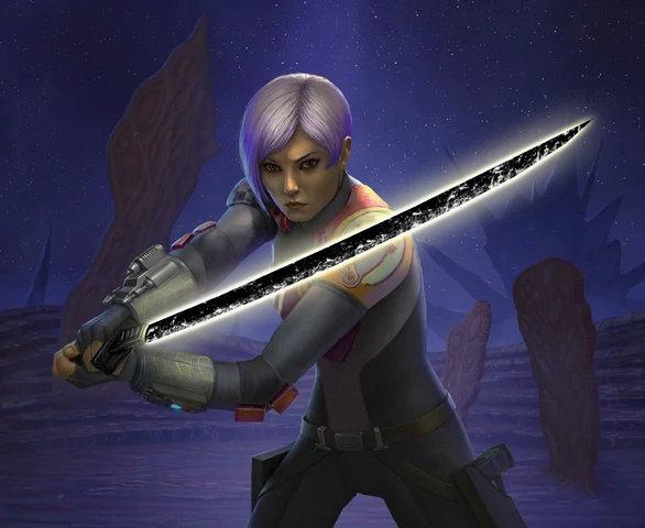 帝国时代,年轻的曼达洛人起义者莎宾·雷恩(sabine wren)从达索米尔