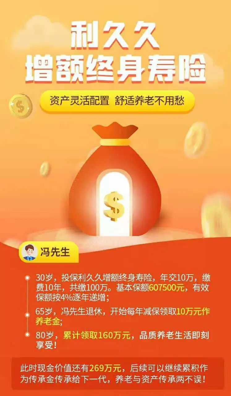 爆款增額終身壽險——利久久,不容錯過 - 知乎