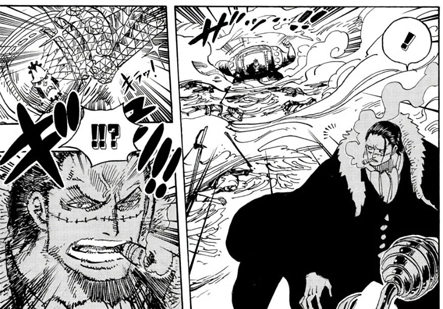 如何看待《海贼王》顶上战争中老沙表现出的实力? - 知乎