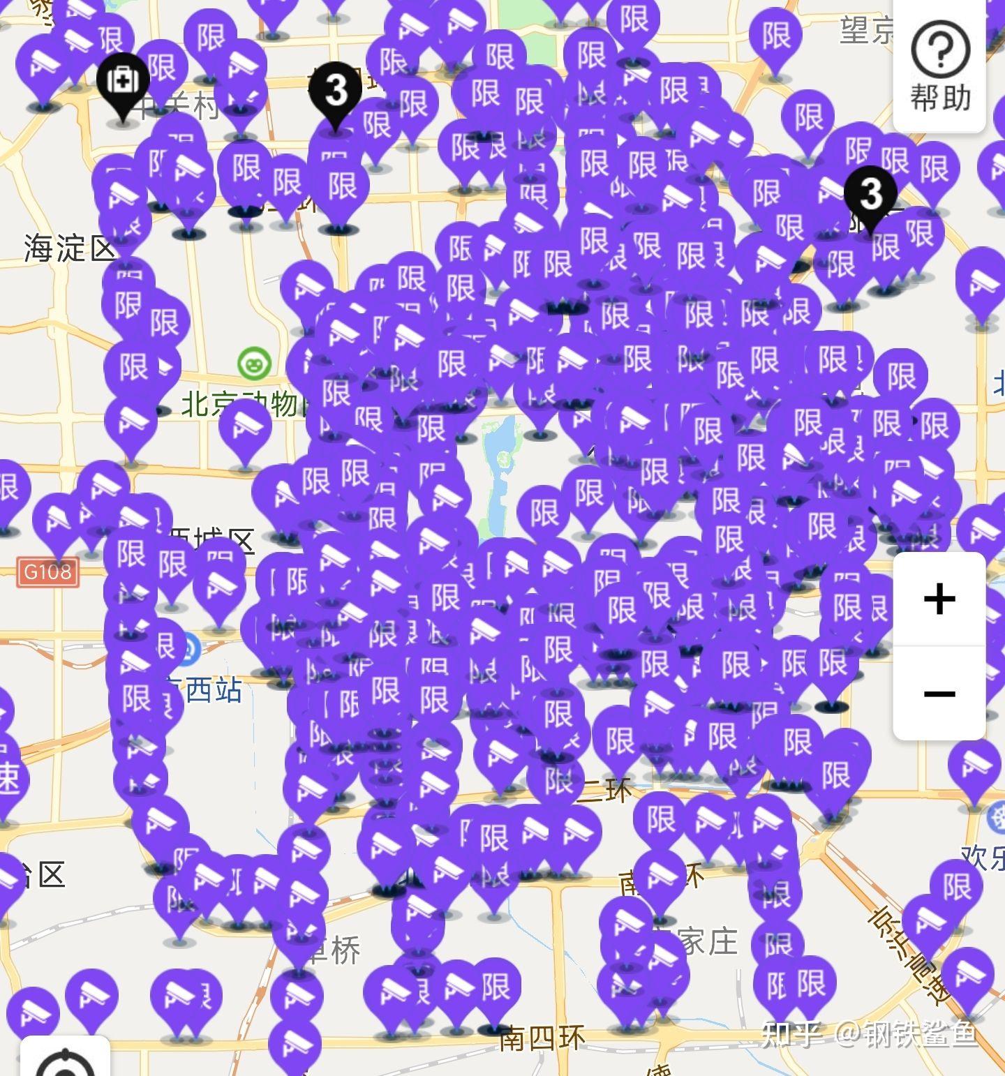 京b摩托车进四环路线图片