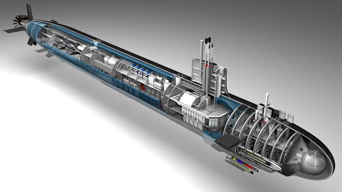 如何评价美军弗吉尼亚级核潜艇？ 知乎 0687