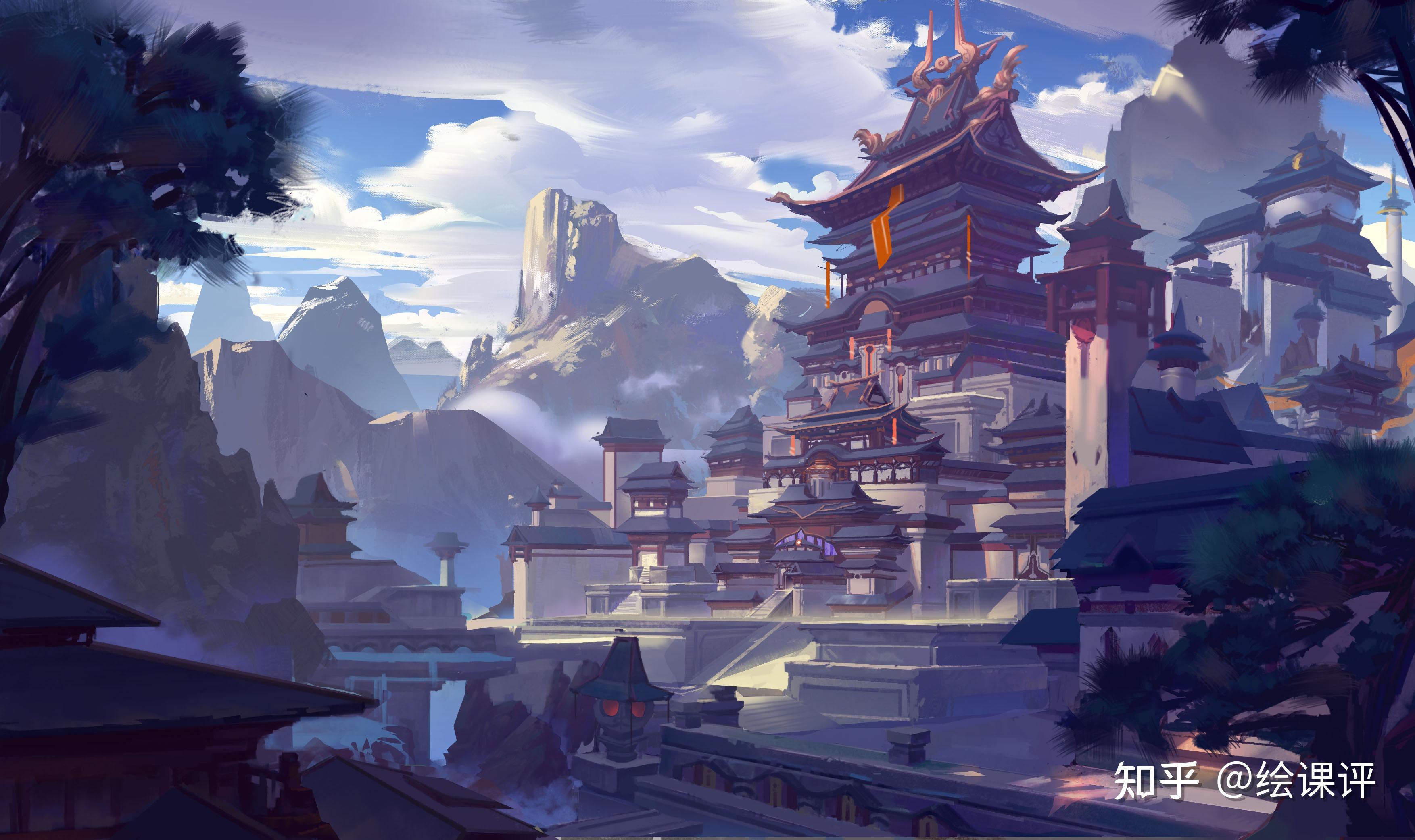 场景原画培训课程场景原画设计内容分析