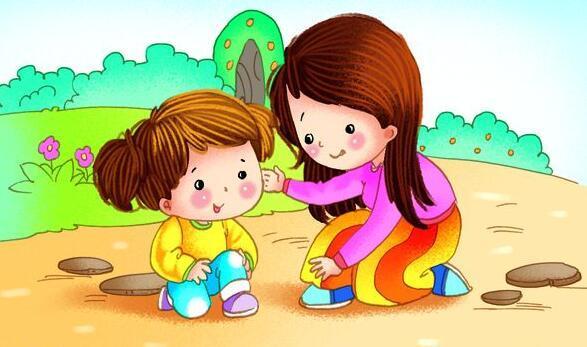 孩子摔倒时妈妈说的第一句话很重要