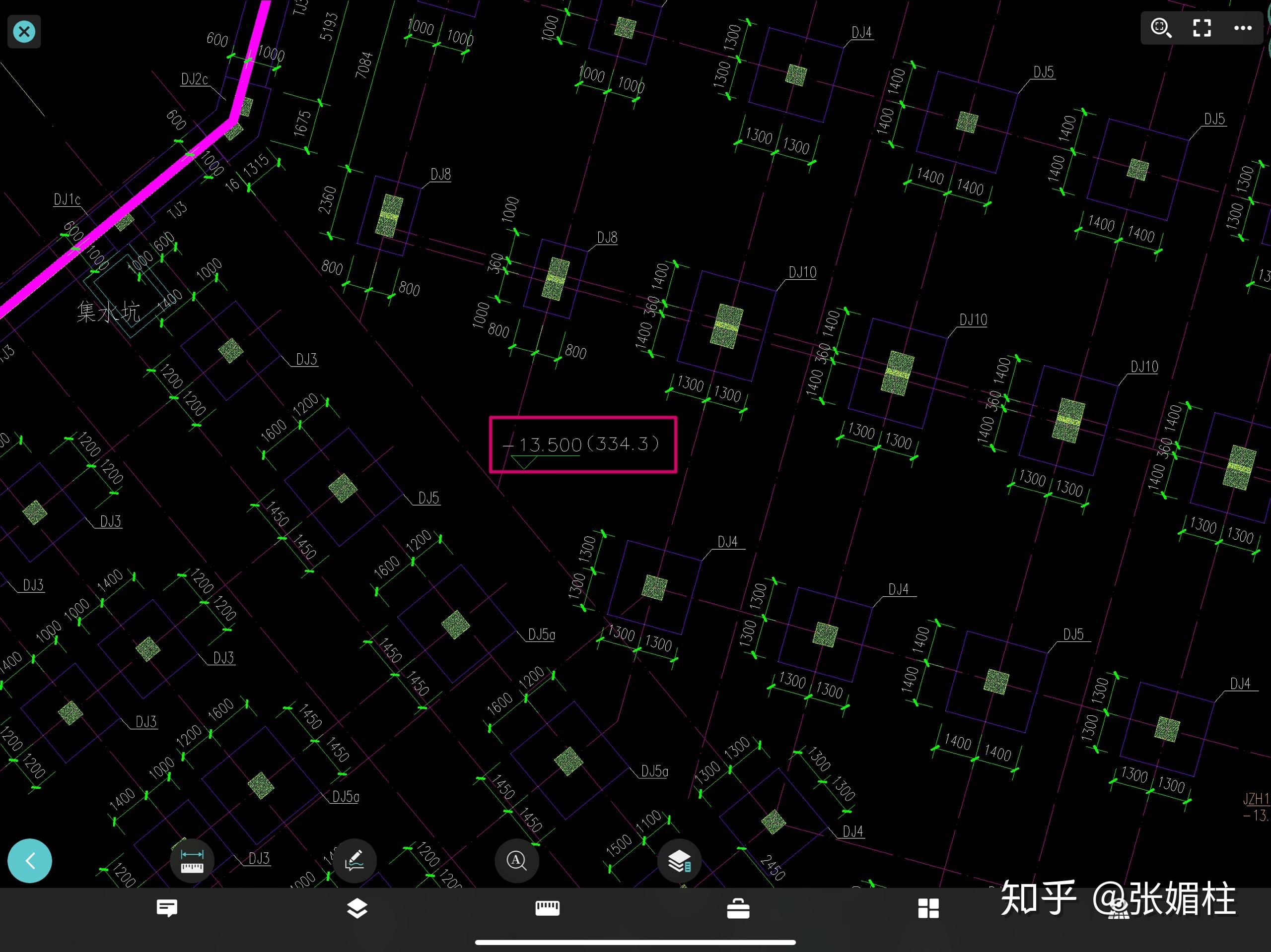 建筑平面图cad怎么看建筑标高? - 知乎