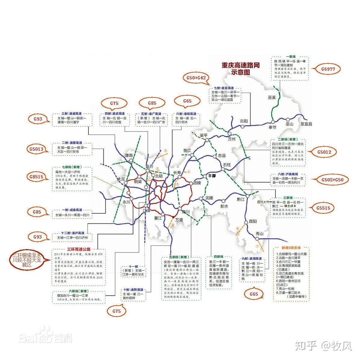 重庆快速路网规划图图片