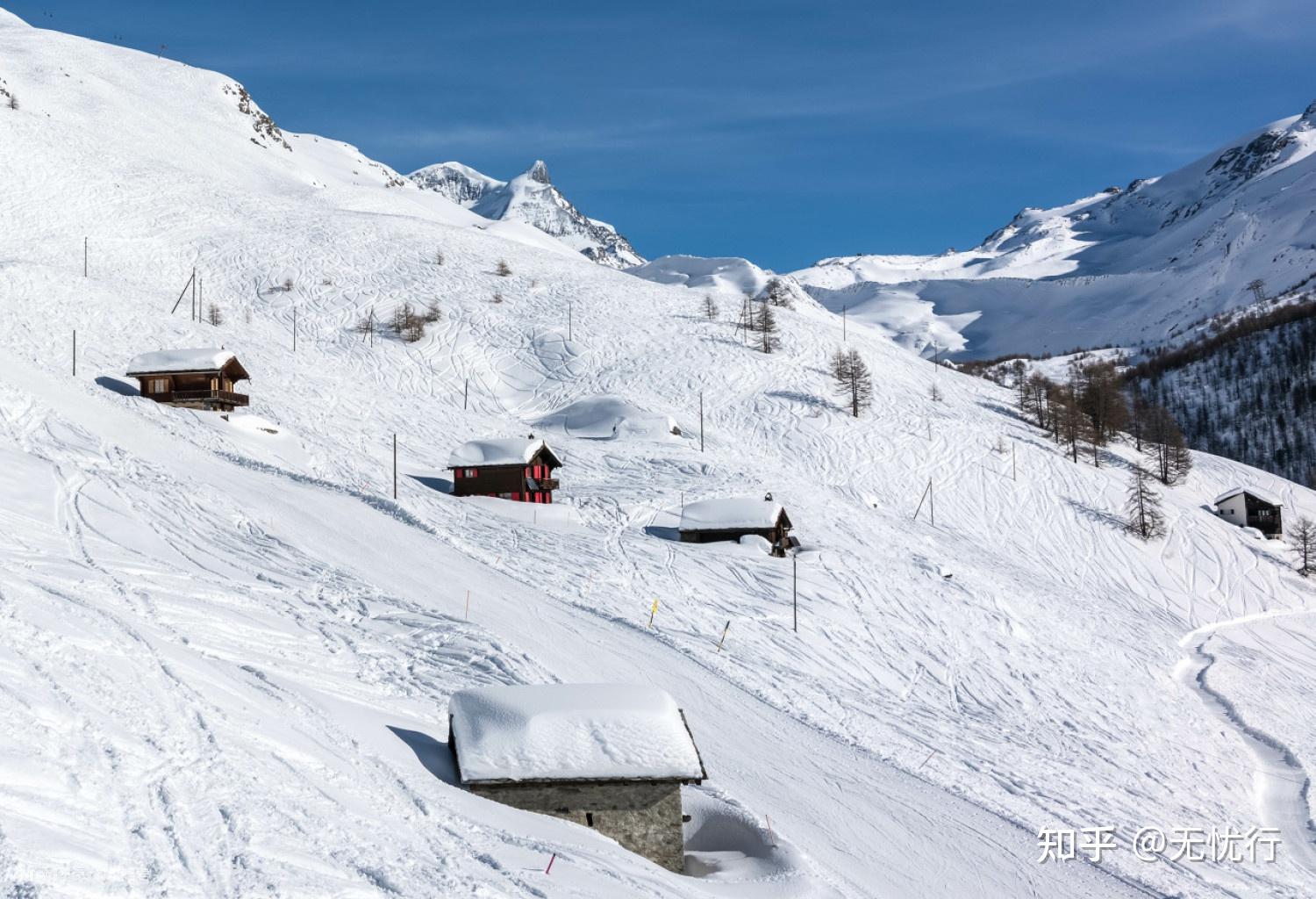 马特洪峰滑雪场图片