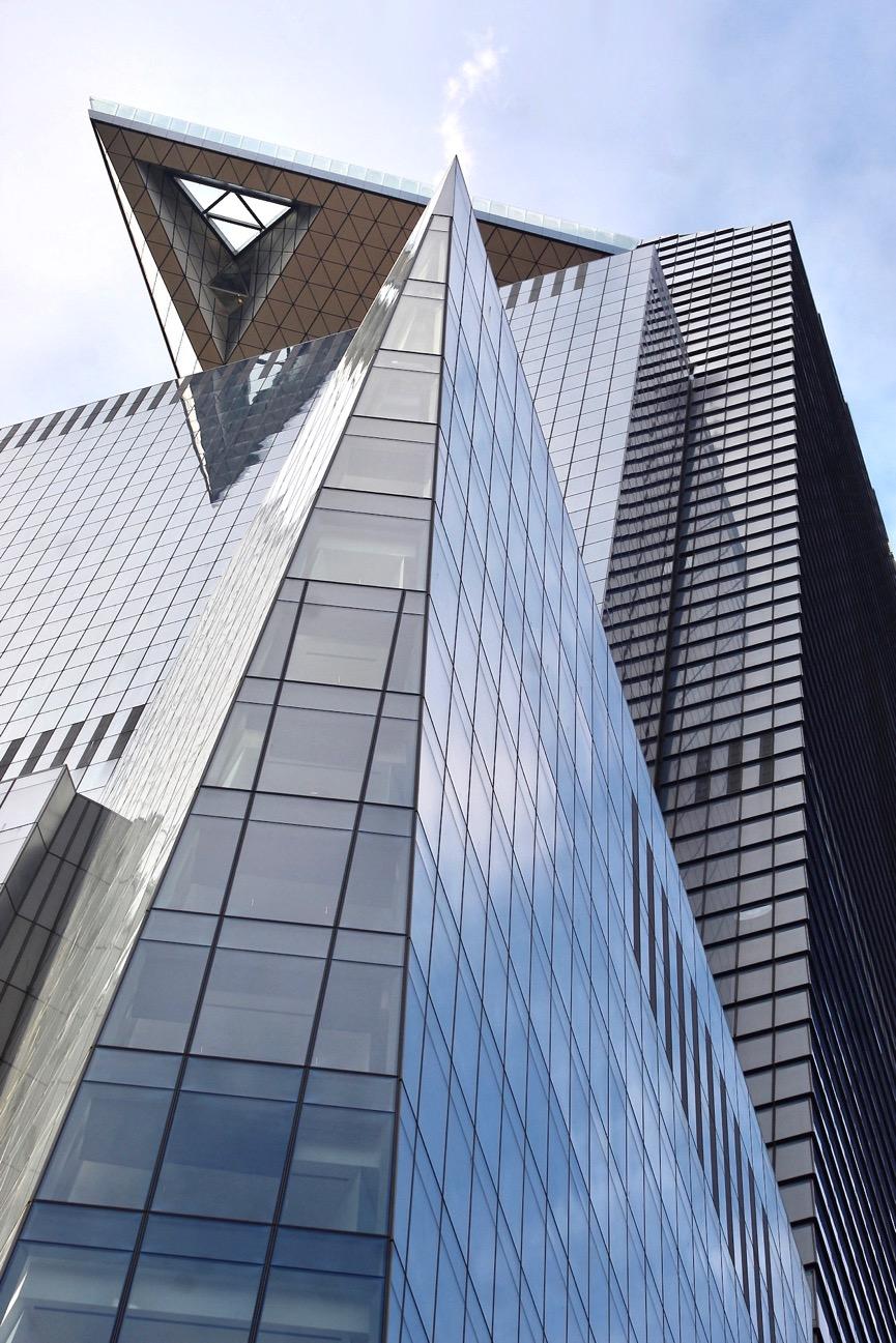 终于终于,位于哈德逊广场30号的高空观景台建设工作已经进入收尾阶段