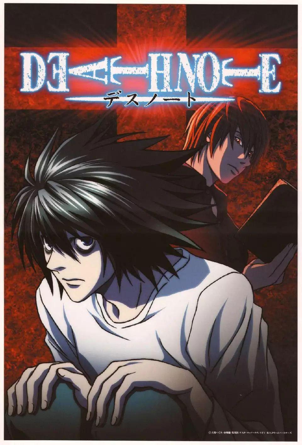 请问有没有关于动漫死亡笔记的图片推荐