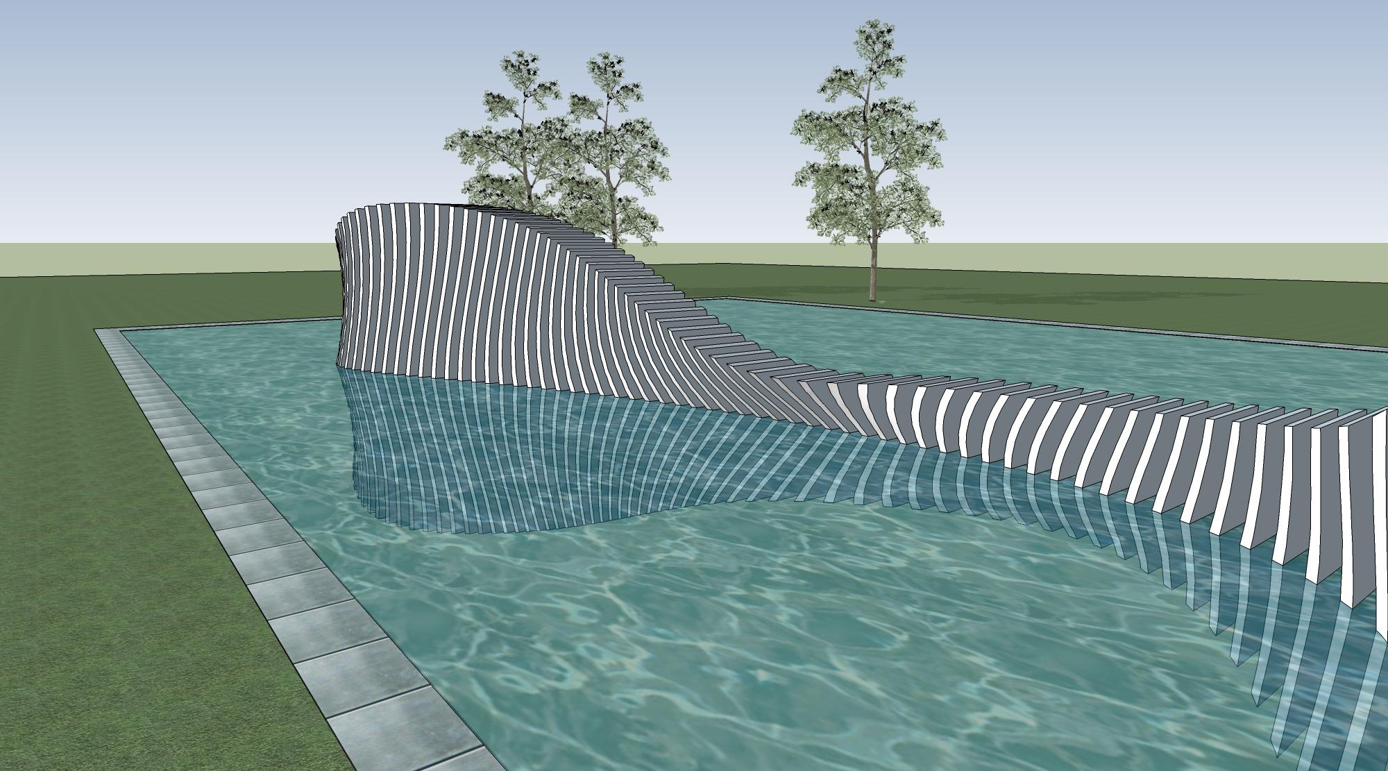 景观小品建模浪,从此划船不用桨!