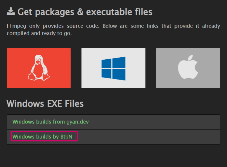 Windows rtsp 