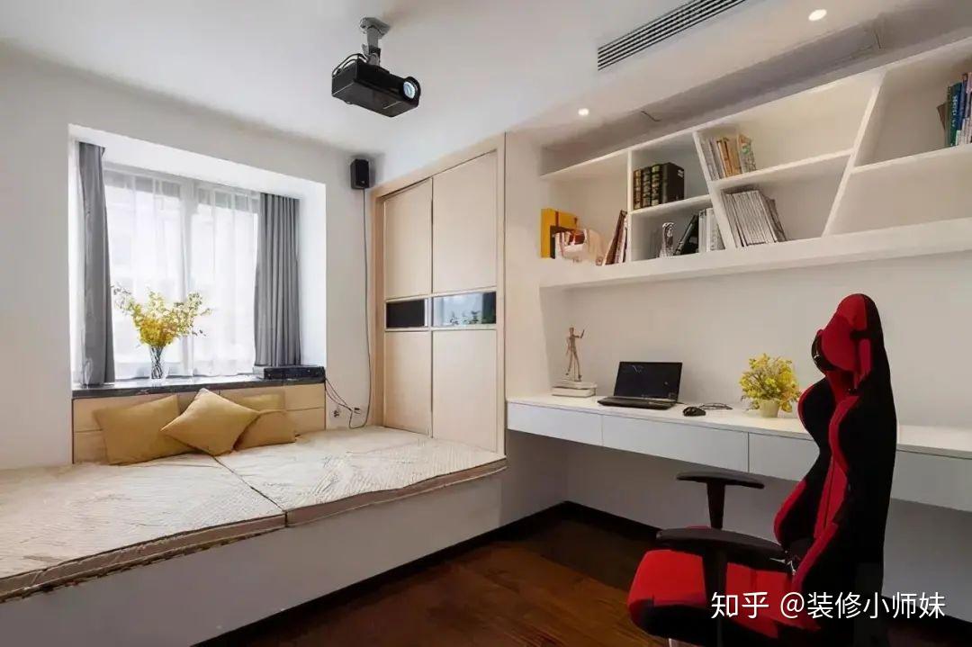 书架书桌一体设计效果图大全 v2-8bcc22f1a261a36d6c6d1666d2fb0cdc_r.jpg