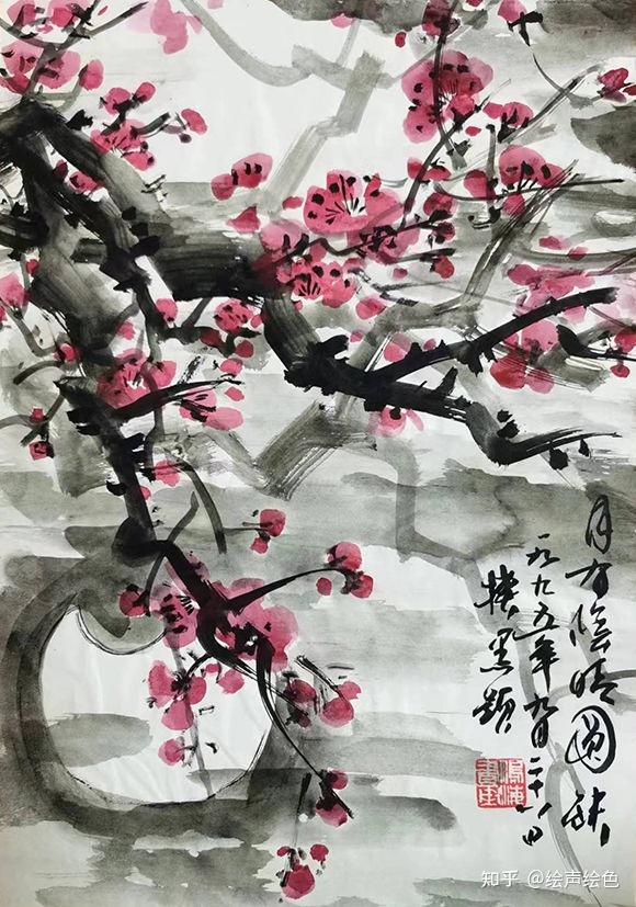 中国著名画家崔鸿海老师梅花欣赏 - 知乎