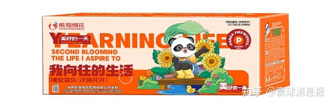 熊猫烟花我向往的生活系列点燃对美好未来的向往