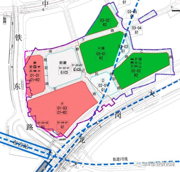 南门墩旧改项目处于布吉中心片区,紧邻深圳东站和轨道3,5号线,规划14