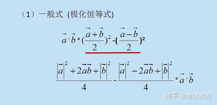 數量積:極化恆等式,極化和差式,中點轉化式我們在說這些技巧前,先說說