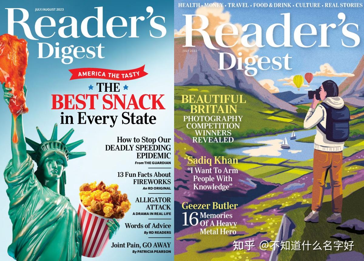 【首发】读者文摘 美国版 Reader’s Digest USA 2021全年 鸡娃客