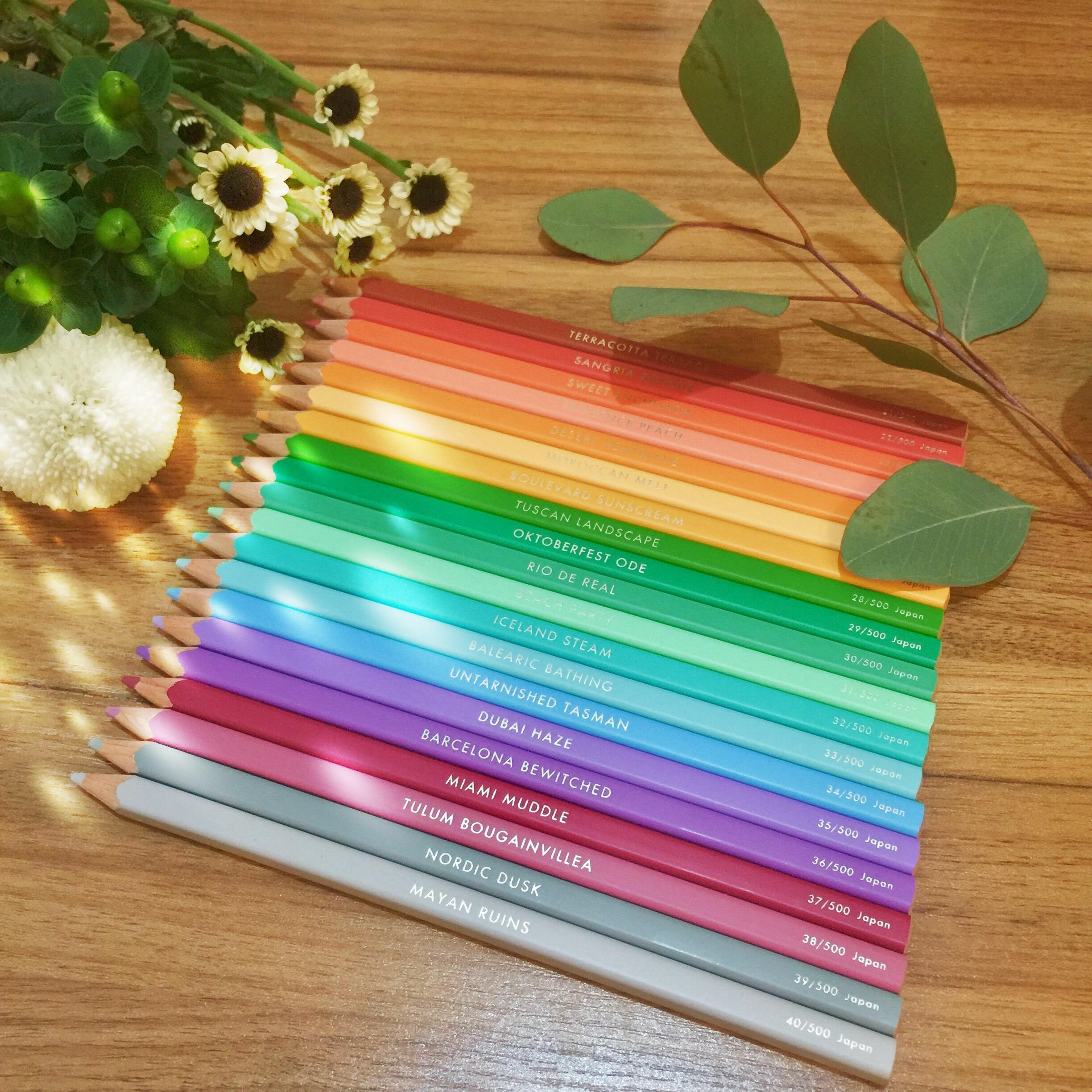 有人买了500色彩色铅笔吗感觉怎么样