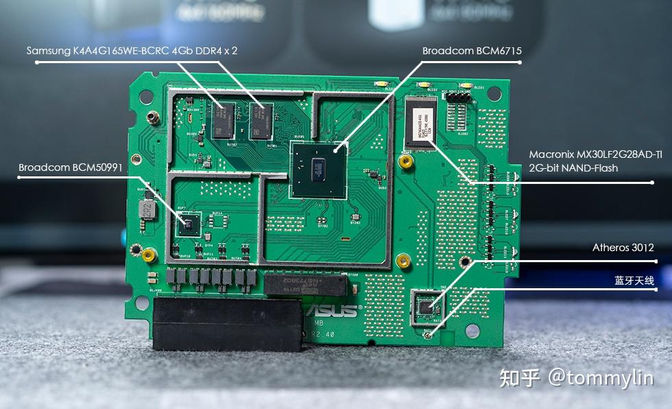 华硕ax11000拆解图片