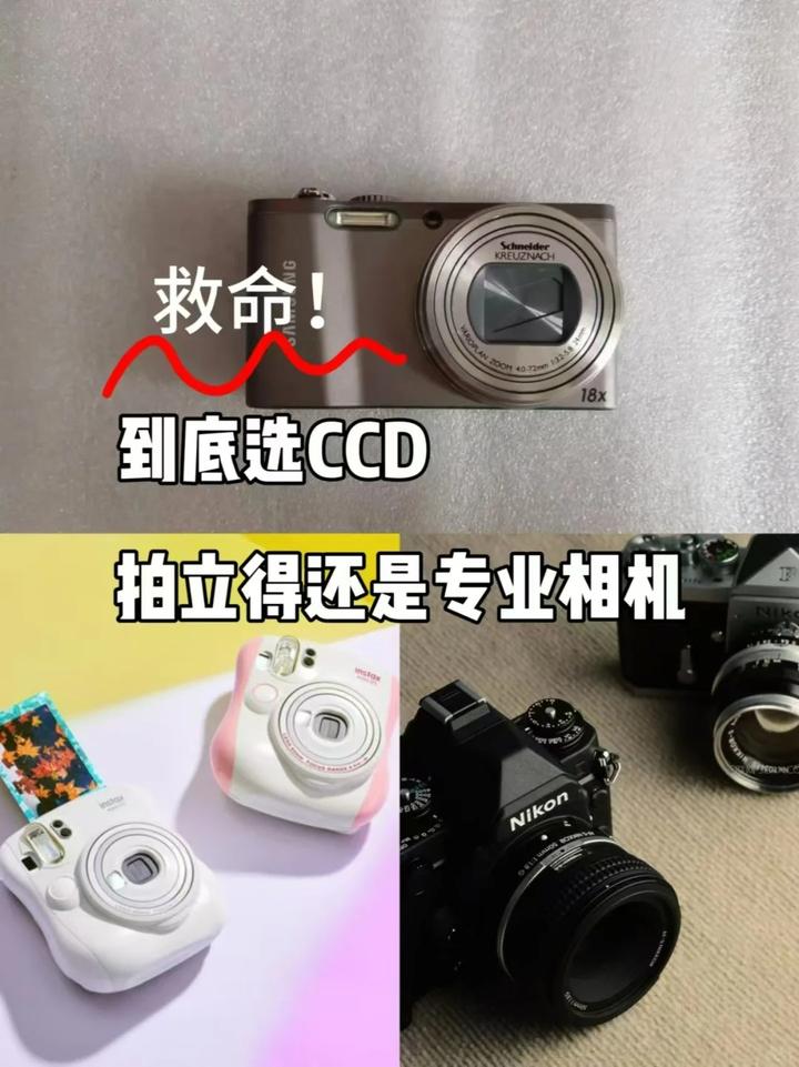 救命!到底选CCD、拍立得还是专业相机 - 知乎
