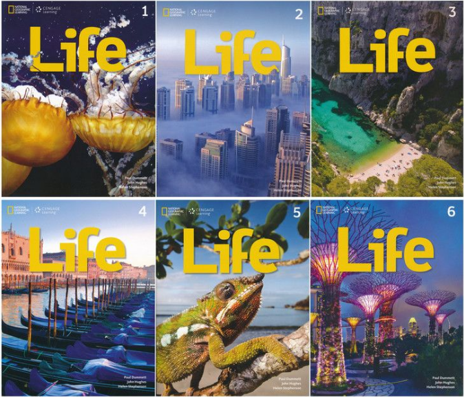 英语教材《国家地理Life》1-6级学生用书+教师用书+视频+音频+练习电子