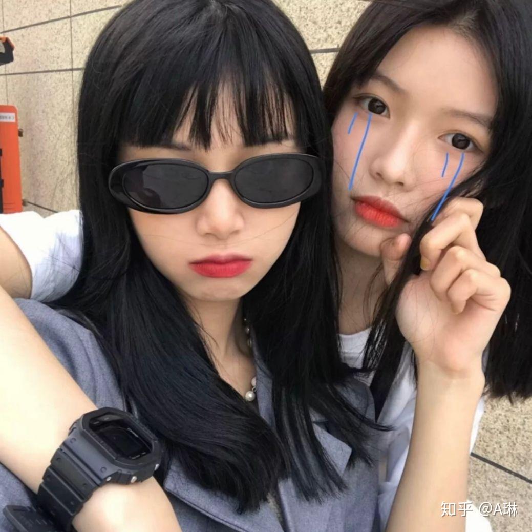 有没有比较甜的les情头就是百合头像