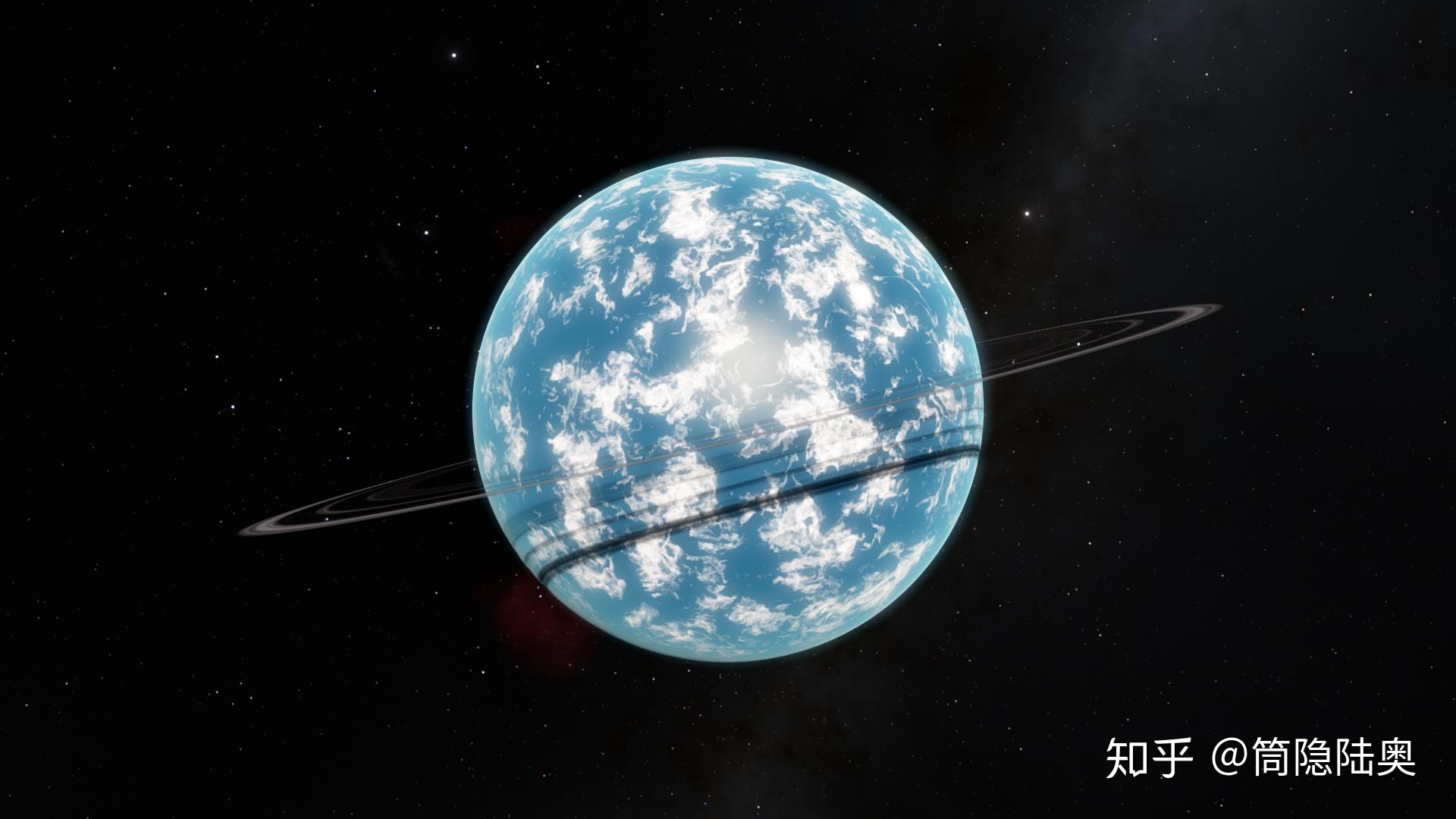 在有星环的行星上看到的夜空会是什么样的? - 知乎
