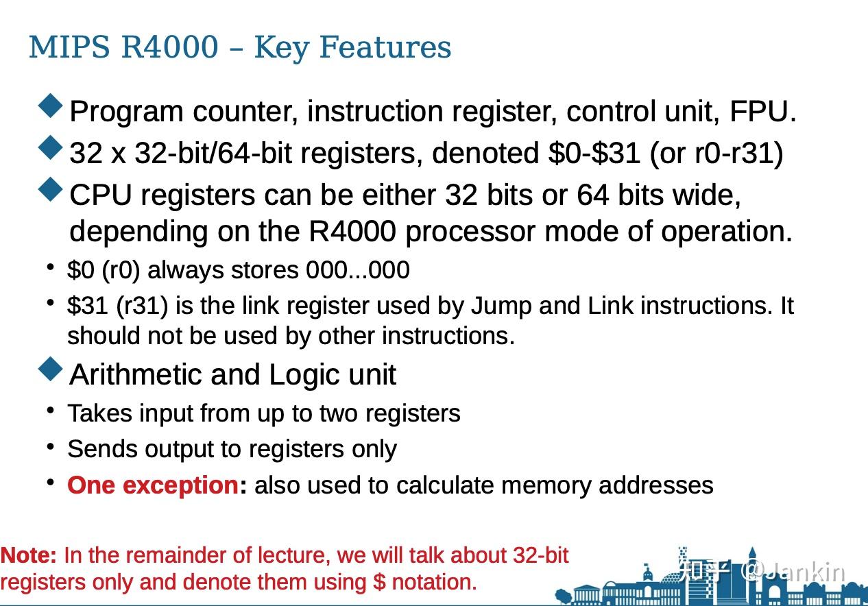 Week2 Lecture2 Instructions, Assembly Language, and Machine Code 知乎